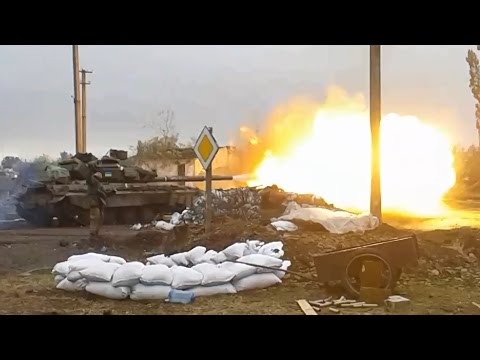 Украинские солдаты 5 дней отбивают блок-пост от наступлений террористов (видео)