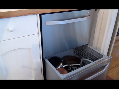 how to draw a dishwasher