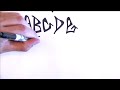 Illustration & Drawing Tips : How to Draw Graffiti Letters Illustration & Drawing Tips : How to Draw Graffiti Letters