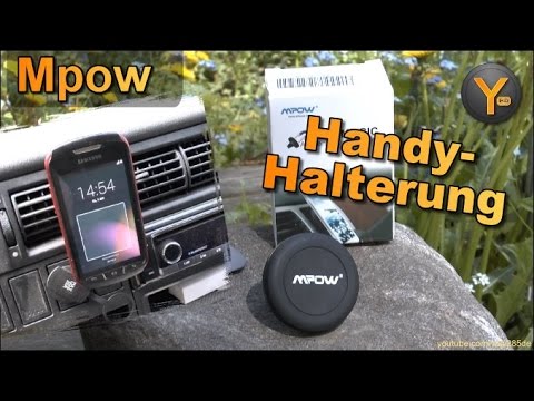 Kurztest: Mpow Handy-Halterung für Lüftungs-Gitter im Auto / Armaturenbrett Halterung mit Magnet