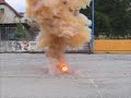 Big thermite reactions (manganese oxide MnO, copper oxide Cu