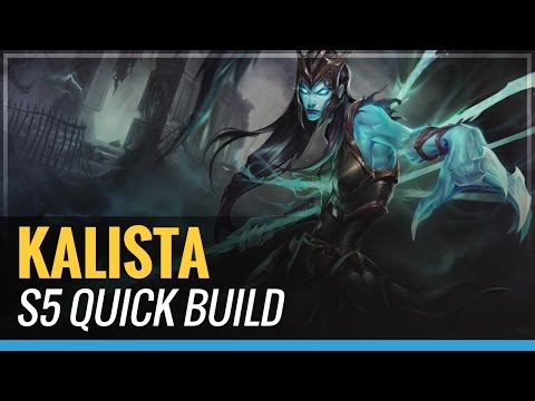 how to build kalista