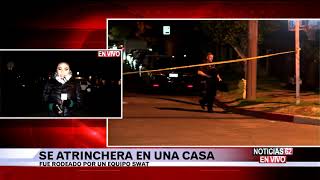 Hombre atrincherado en su casa de North Hollywood - Thumbnail