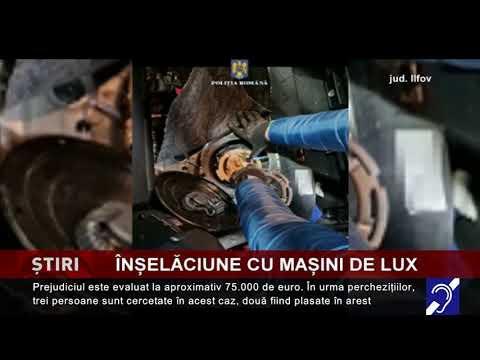 Înșelăciune cu mașini de lux