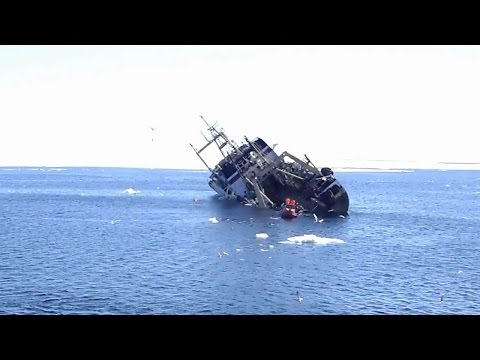 затонул рыболовный траулер затонул рыболовный траулер