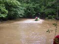 me on my brute force 750 doin a reverse water wheelie