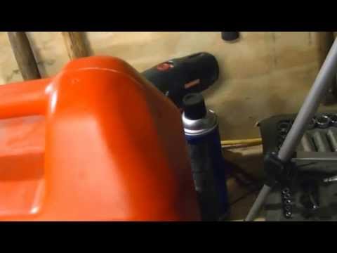 how to vent gas tank