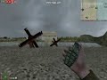 how to do the nade toss to take out mgs in the back of the tunnel at western.