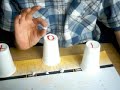Zaubertrick: Kugel durch Becher, mit Anleitung (Erklärung)
