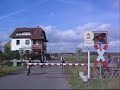 BR 50 3610-8 steam locomotive at high speed at crossing