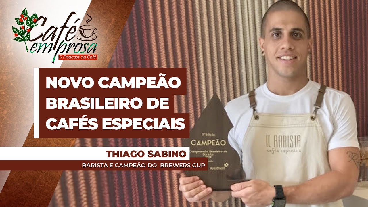 Novo campeão brasileiro de preparo de cafés especiais irá representar o Brasil em mundial na ...