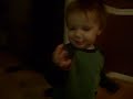 Avery waving bye bye
