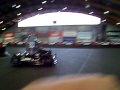 Simon Ølholm (6 years) driving go-cart for the first time at RaceHall, Århus Denmark