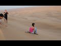 Dubai Desert Sand Dune Bording Surfing