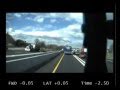 Car crushed in a BUS vs TRUCK CRASH - Caught Live on Tape