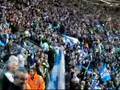Bristol Rovers singing Goodnight Irene at JPT Final