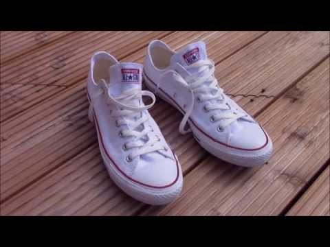 Обзор Converse All Star женские белые низкие