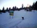 Marco's first snowboarding jump