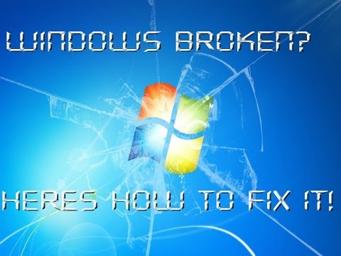 how to use a windows 7 repair disk