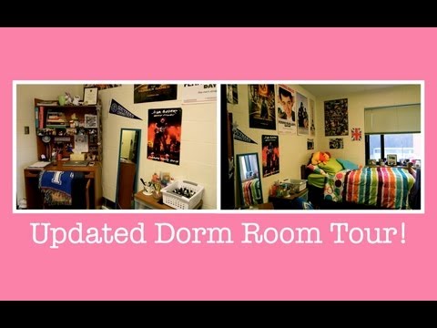 dorm - Open for more details!** Hope you enjoyed getting a tour around my dorm room! I filmed this video a while ago and I'm in the process of moving out right no...