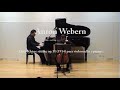 carlos garc�a amigo (cello) and julio mourenza (piano) playing webern�s drei kleine st�cke for cello and piano op.11. presentation concert of the ensemble s21: www.ensemble-s21.com

location: auditorium of centro galego de arte contempor�nea, santiago de compostela (cgac) april 1
st 2008