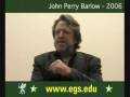 John Perry Barlow:  Musicians, money & piracy.