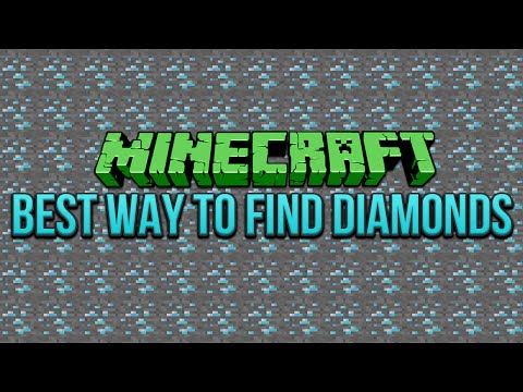 how to find diamonds of minecraft