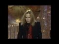 Amy Madigan Wins Best Supporting Actress TV Series - Golden Globes 1990