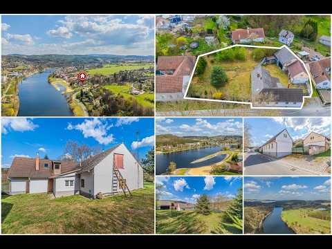 Video Prodej domu 4+2, půda vhodná k vestavbě, stodola, dílna, pozemek 1345 m2, Kamýk nad Vltavou.