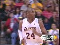 lakers vs kings preseason  2009  kobynum in action !!