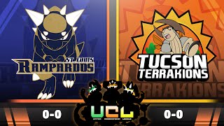 St. Louis Rampardos VS Tucson Terrakions! Week 1 UCL S2 | Rushed Pokemon Live WIFI Battle by aDrive