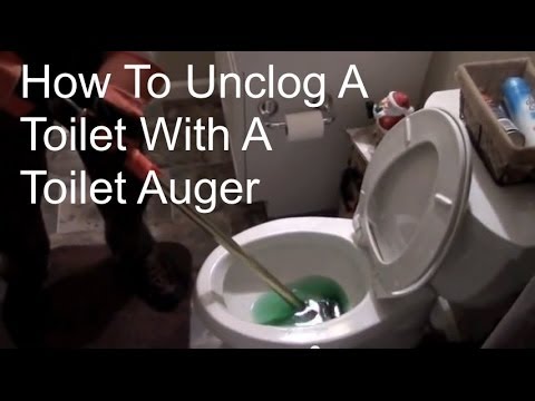 how to unclog pipe under toilet