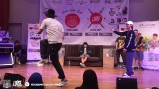 Boogie J vs Nao – Kick&Snare X Loose Unit 2016 Popping Final