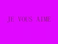 mes amie