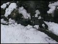 Live steam snowploughing with Lady Anne loco