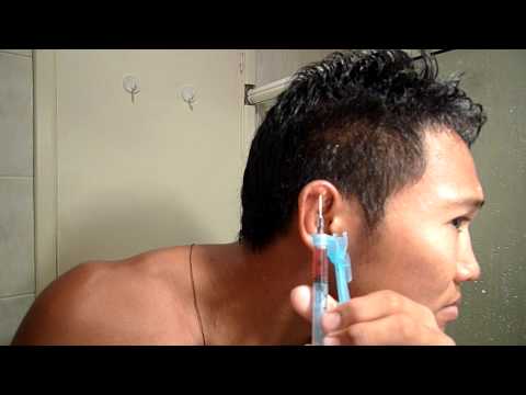how to drain an ear