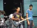 video backstage - zeropositivo support rem concert in rome - 10/06/2005