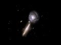 Hubble captures colliding galaxies