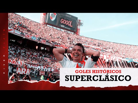 Goles históricos en el #SuperclásicoMonumental