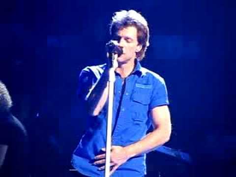 Bon Jovi Hallejulah MSG July 14, 2008