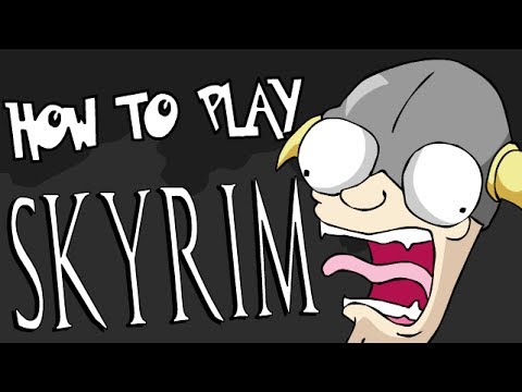 how to play skyrim