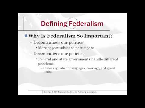 how to define federalism