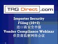 ISF Vendor Compliance Program l Mandarin Chinese l TRGDirect.com
