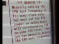 Computer Overclocking