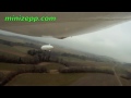2 blimps chasing each other with onboard camera .m4v