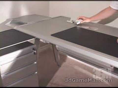 #585 - Lian Li F1 Aluminum Computer Desk