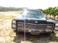 this is a lovely old 1966 cadillac fleetwood brougham that has been in california it's entire life as evidenced by the original black and gold california plates. it was recently resprayed in order to freshen it up and the original vinyl top was removed at that time. the car is in well-cared for condition and shows barely over 100k original miles. the interior is in beautiful condition and the leather is still soft and supple. the wood on the doors is in great shape but could use a little oiling. the body and floors are rock-solid. the car looks to have been stored properly. this is the perfect car for someone who appreciates original, low mileage vintage cadillacs.