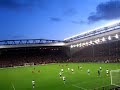 I decided to take a video of liverpools first corner of the match and up comes big sami to head the ball in the top corner. Quality!