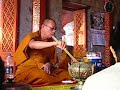 monk giving his blessing monk giving his blessing