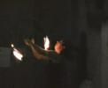 fire poi devilstick